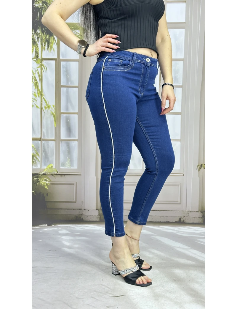 YANI ZİNCİR KOT PANTOLON 
