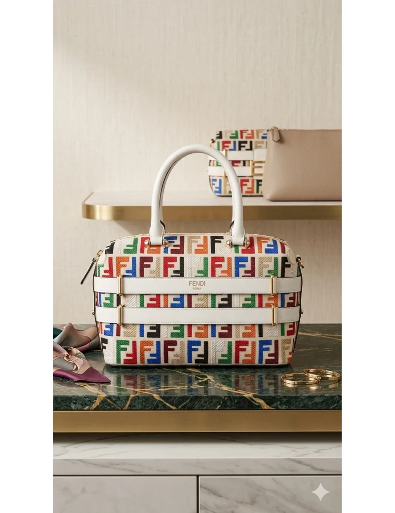 FENDİ ÇANTA BEYAZ