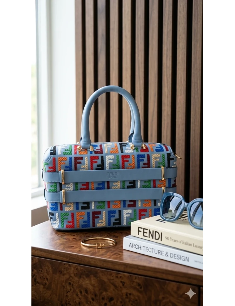 FENDİ ÇANTA MAVİ