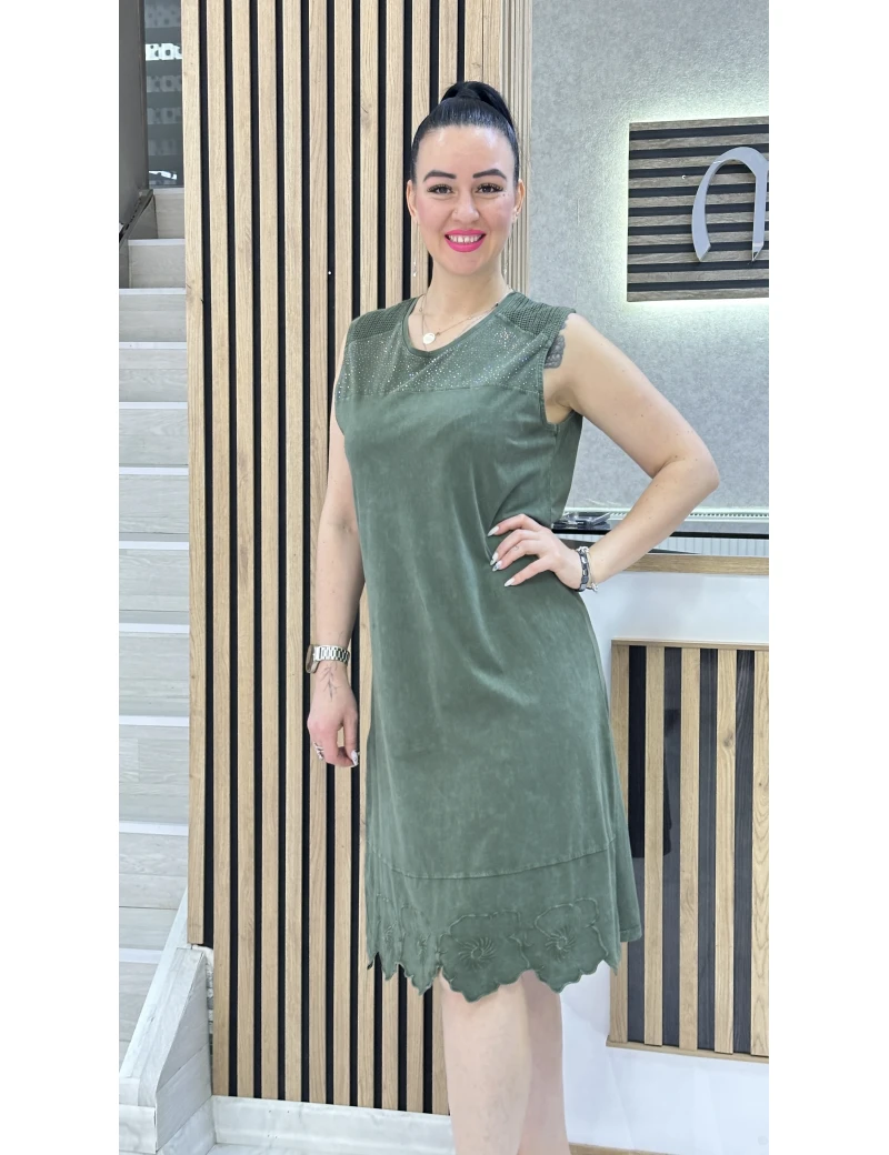 SW ELBİSE 3 YEŞİL