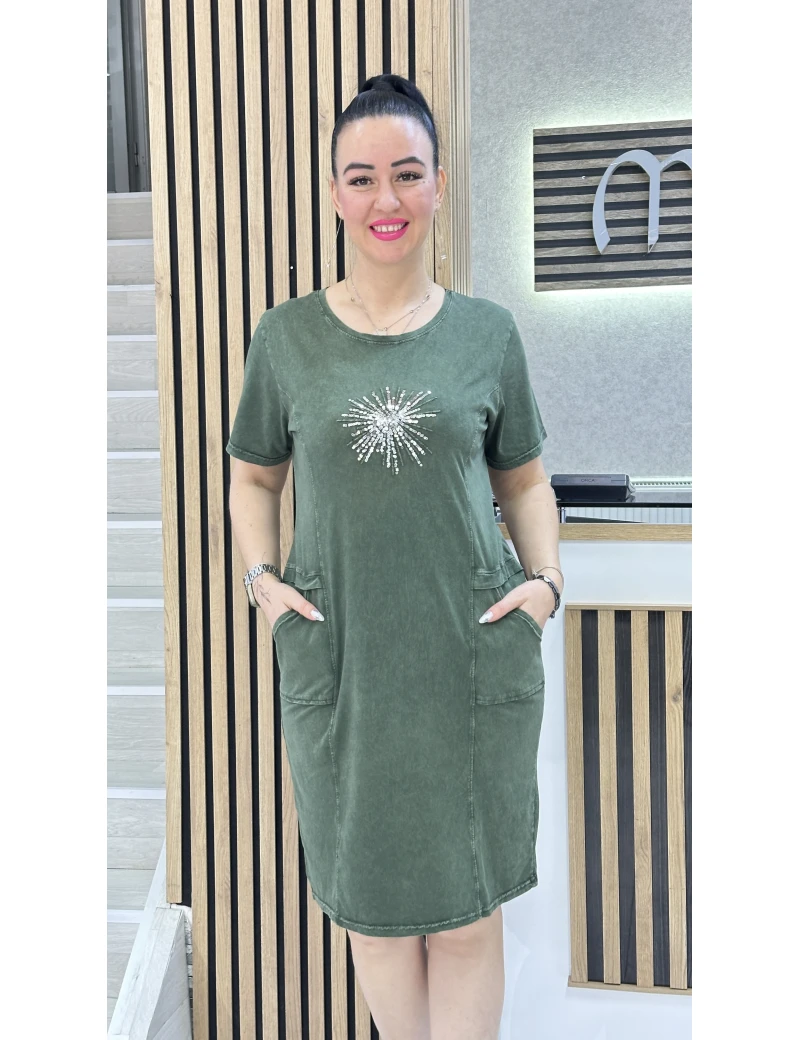 SW ELBİSE 2 YEŞİL