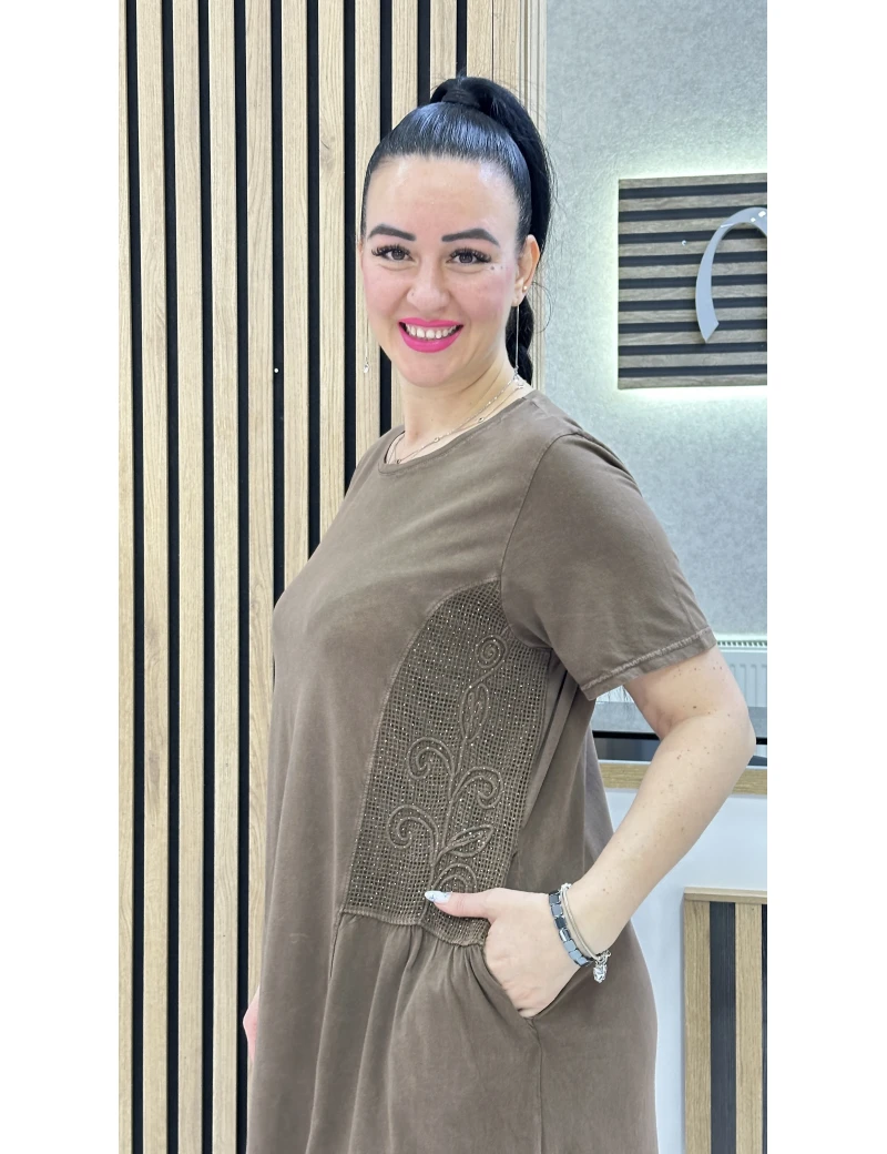 SW ELBİSE 1 KAHVE