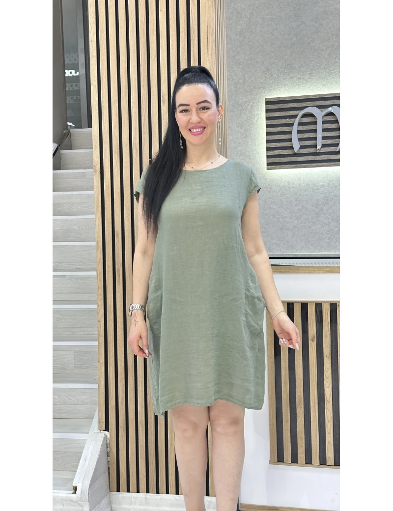 İTL KEREN ELBİSE YEŞİL
