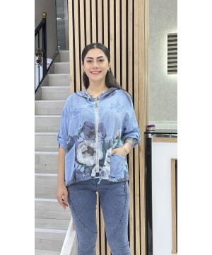 İTALYAN KETEN TRENCH 