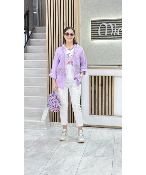 İTALYAN KETEN TRENCH 